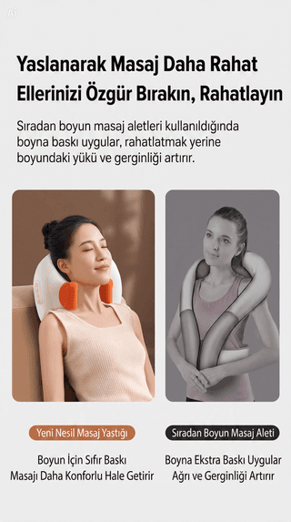 TECHNO 8Q: Klinik Düzey Dekompresyon & Boyun Masaj Aleti - 9